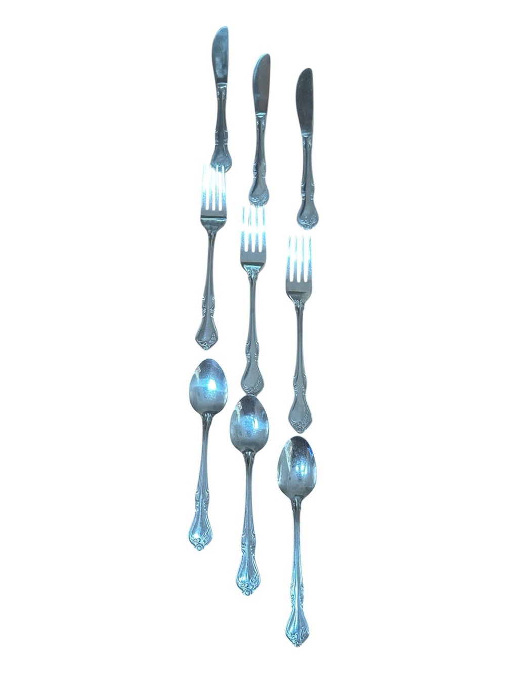 Reed & Barton Stainless Flatware Set of Three